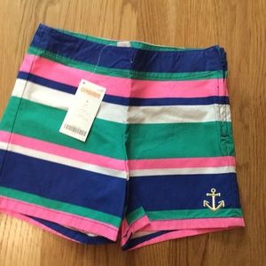NWT Striped shorts
